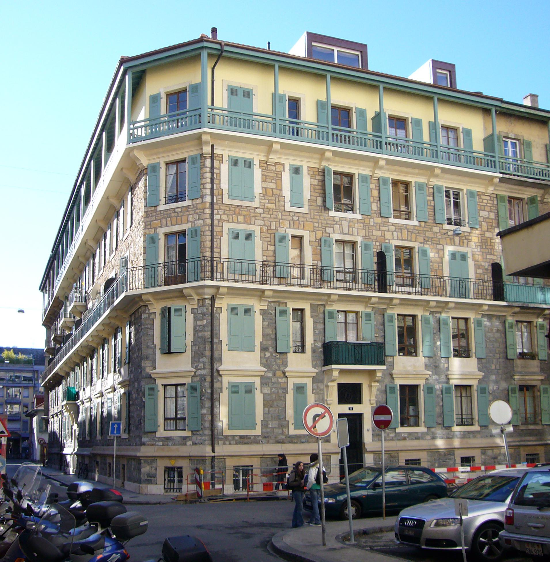 Immeuble du XIX siècle Eaux-vives - Genève